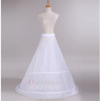 Poroka Petticoat Zaostajajo Nastavljiv poročna obleka Dve platišča poliester taft - Stran 2