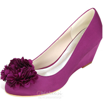 Jesenski ravni čevlji retro kvadratna glava plitva usta cvetovi ročno izdelani čevlji sladke mode - Stran 5