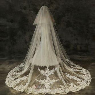 Poročna obleka s čipkasto tančico, pokrivalo, poročna dodatna oprema za poročne čipke - Stran 3