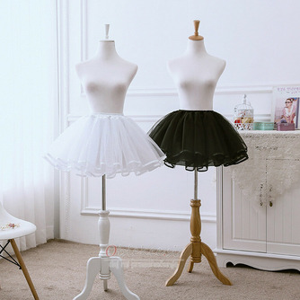 Lolita cosplay kratka baletna obleka podspodnji plašč, poročna obleka krinolina, kratek podspodnji plašč 36 CM - Stran 1
