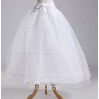 Poroka Petticoat Širina Popolna obleka Elegantna Tri platišča poliester taft - Stran 1