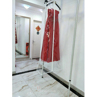 Torba za poročno obleko podaljšana odebeljena prozorna poročna obleka zadnja prevleka za shranjevanje prahu pvc - Stran 4