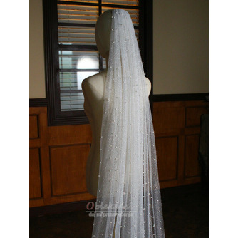 Srebrna bleščeča poročna pokrivala s cerkveno tančico v spreju s srebrno tančico - Stran 4