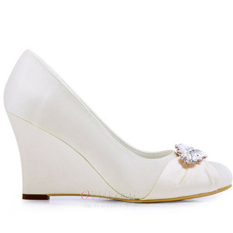 10 cm ženski čevlji z visoko peto na debeli peti in poročni čevlji z veliko peto - Stran 5