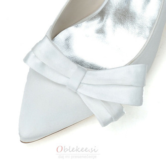Poročni čevlji z visoko peto poročni sandali z visoko peto satenasti poročni čevlji za družice - Stran 5
