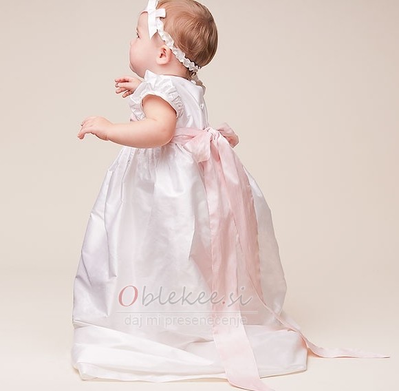 Dolg Luč Dragulj Poudarjen lok Formalno Princesa Otroške obleko