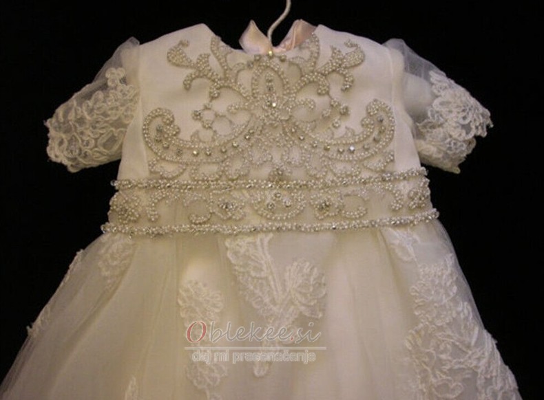 Dragulj Biseri Princesa Naravni pasu Visoko zajeti Otroka obleko